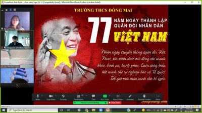 Kỉ niệm 77 năm ngày thành lập Quân đội nhân dân Việt Nam (22/12/1944 - 22/12/2021)