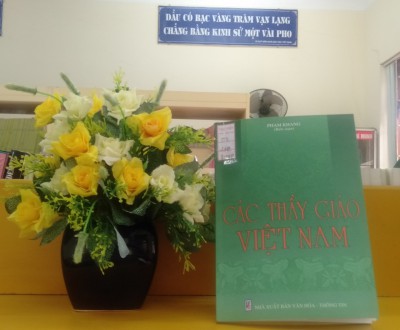 Giới thiệu sách tháng 11. Cuốn sách “Các Thầy Giáo Việt Nam”