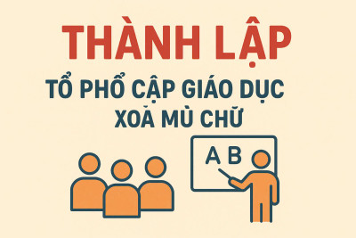 Quyết định về việc thành lập Tổ Phổ cập giáo dục - Xoá mù chữ