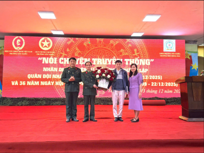 TRƯỜNG THCS ĐỒNG MAI TỔ CHỨC KỶ NIỆM 81 NĂM NGÀY THÀNH LẬP QUÂN ĐỘI NHÂN DÂN VIỆT NAM VÀ 36 NGÀY HỘI QUỐC PHÒNG TOÀN DÂN