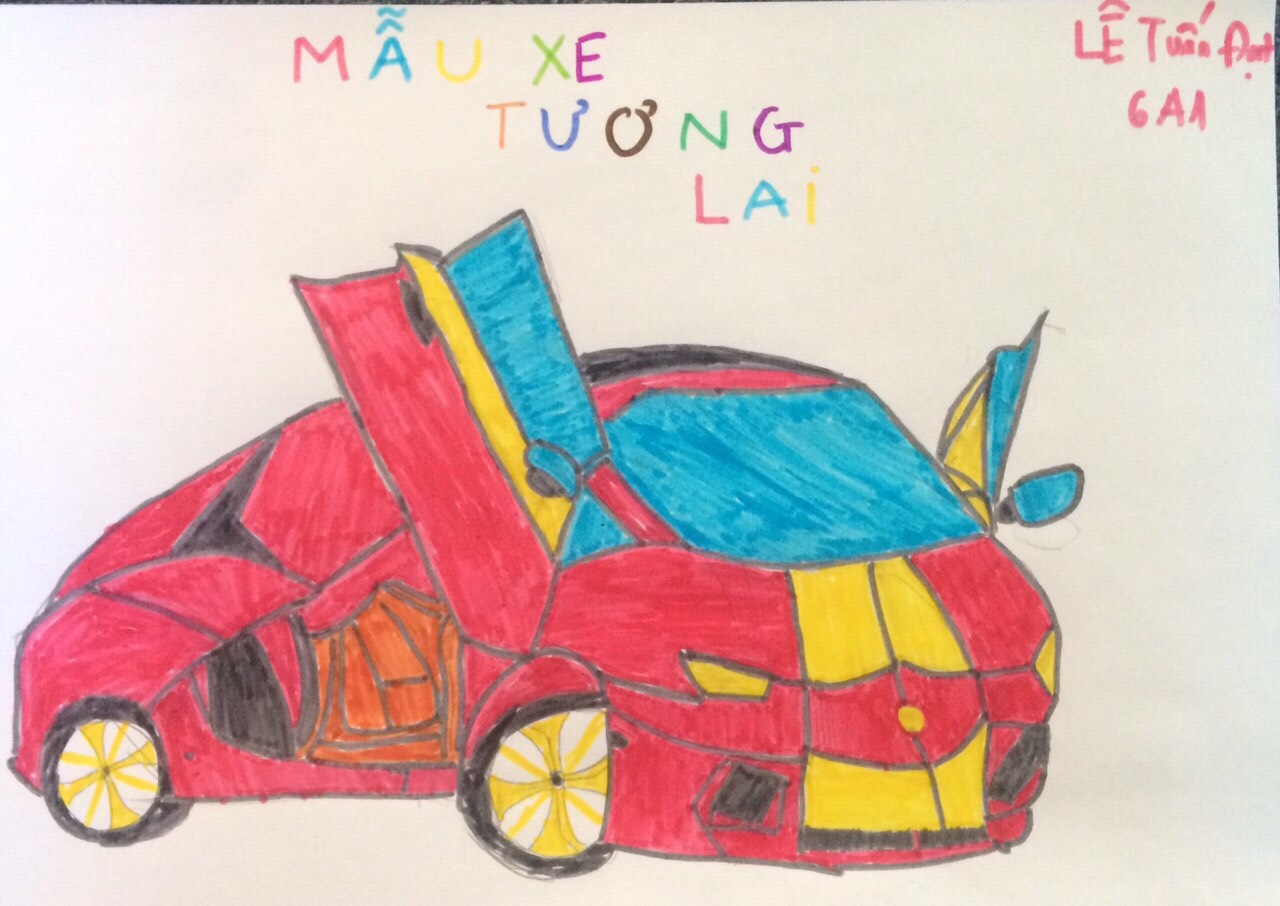 Cuộc Thi Vẽ Tranh Quốc Tế Toyota Chủ Đề “Chiếc Ô Tô Mơ Ước” Lần Thứ 11 -  Thcs Đồng Mai