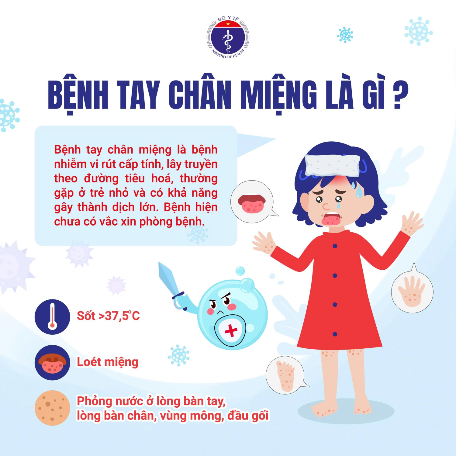TUYÊN TRUYỀN PHÒNG CHỐNG BỆNH TAY CHÂN MIỆNG